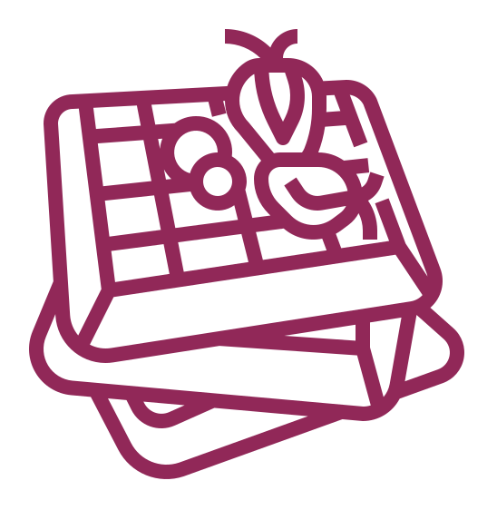 Scoops N Treats dessert shop Hamilton and Coatbridge waffle